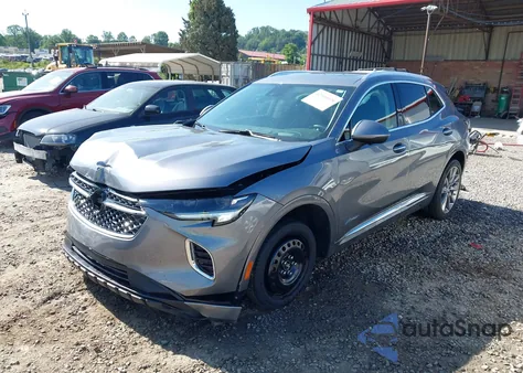 2022 Buick Envision Fwd Avenir из США, поврежденный, VIN LRBFZRR45ND143437